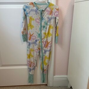 Little Sleepies Multicolor Kids Footie Pajama